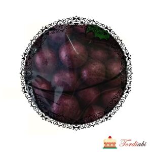 Tordiabi bordoopunased sokolaadipallid 10 tk
