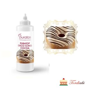 Tordiabi pruun suhkruglasuur pumat deco icing cocoa