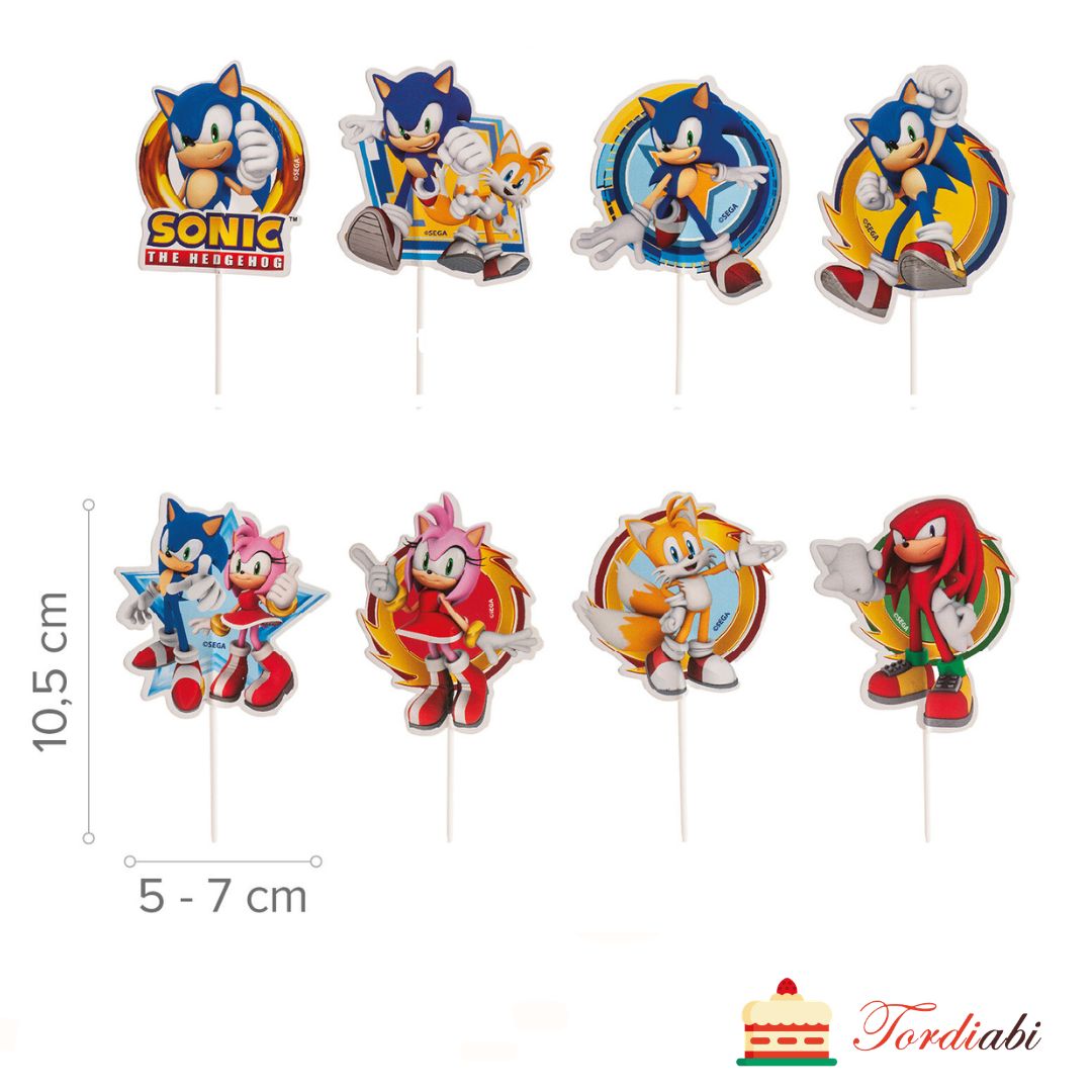 Tordiabi sonic topperid 16 tk mõõdud