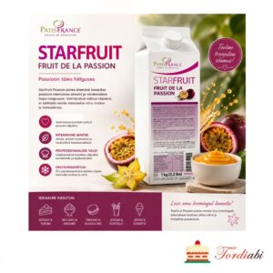 Tordiabi passionfruit püree