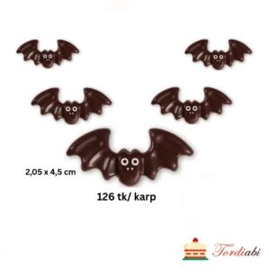 Tordiabi halloweeni sokolaadidekoorid nahkhiired