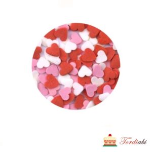 Tordiabi kirjud südamed ilupuru mix 50 g