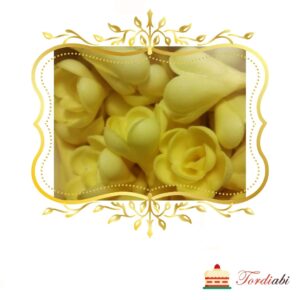 Tordiabi kollased vahvliroosid 70 tk