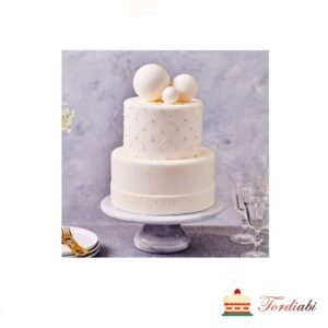 Tordiabi valge suhkrumass katmiseks FunCakes 2,5 kg