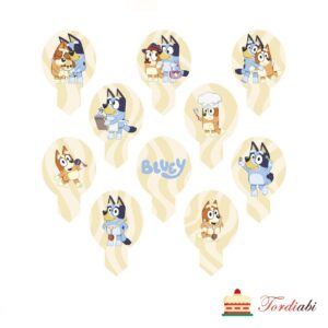 Tordiabi BLUEY söödavad sabaga logod