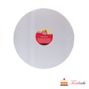 Tordiabi ümmargune valge tordialus 35 cm paksusega 12 mm
